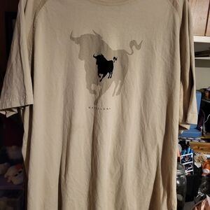 Barcelona Bull Graphic Short-Sleeve Tee - Beige